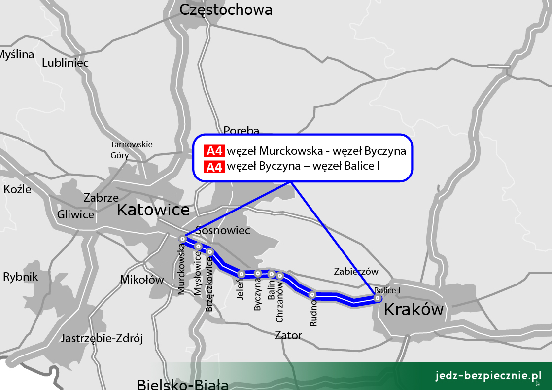 Polskie drogi – rozbudowa o trzeci pas autostrady A4 Katowice - Kraków